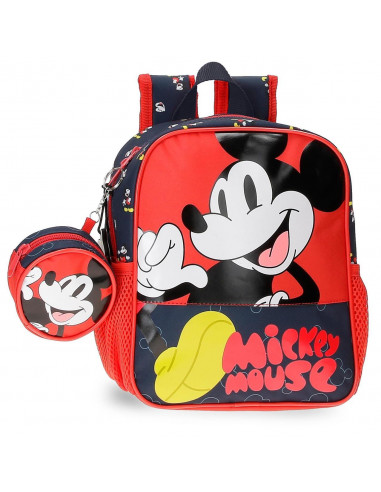 MOCHILA ADAP.25CM. MICKEY MOUSE FASHION